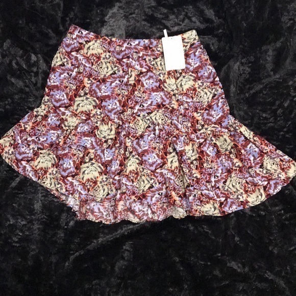 Free People Nadia Ruffle Mini Skirt. 0 - Picture 5 of 14